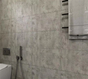 250 mm széles vágásvonalú flakonkő grafit PVC zuhany fürdőszoba fali panel